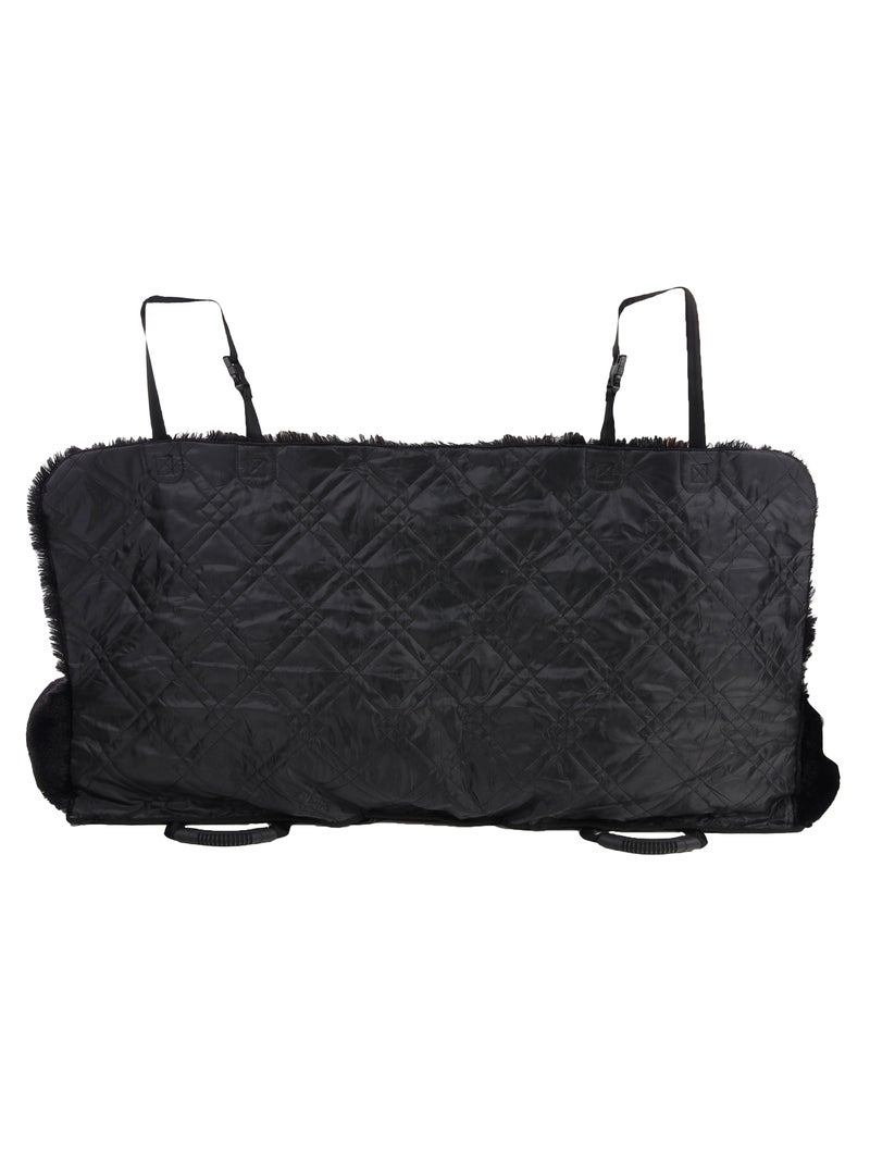 Siege auto banquette doudou pour chien Noir - Kiabi