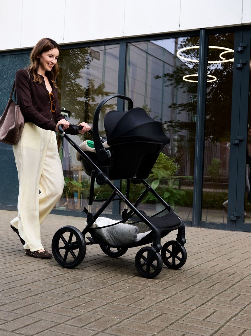 Siège auto bébé avec fixation isofix et protection renforcée Gris - Kiabi