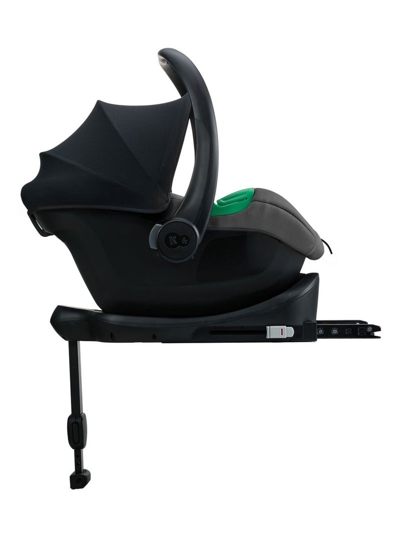 Siège auto bébé avec fixation isofix et protection renforcée Gris - Kiabi