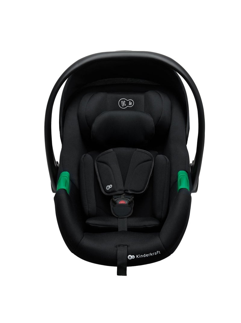 Siège auto bébé avec fixation isofix et protection renforcée Noir - Kiabi