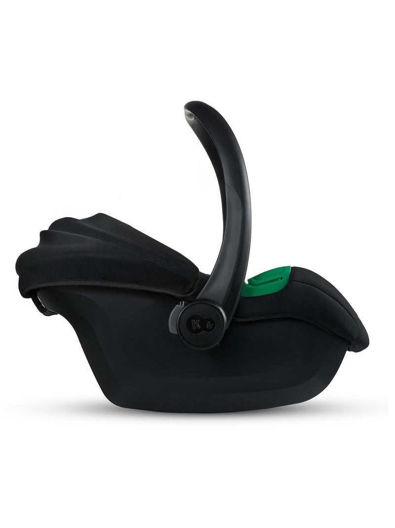 Siège auto bébé avec fixation isofix et protection renforcée Noir - Kiabi