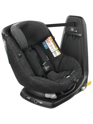 Siège auto BEBE CONFORT AxissFix Air, Group 0+/1,Pivotant, i-Size, Airbags intégrés, Nomad Black