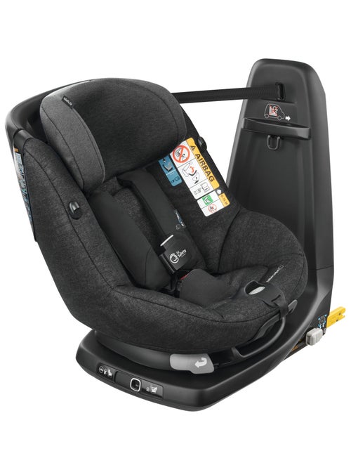 Siège auto BEBE CONFORT AxissFix Air, Group 0+/1,Pivotant, i-Size, Airbags intégrés, Nomad Black - Kiabi