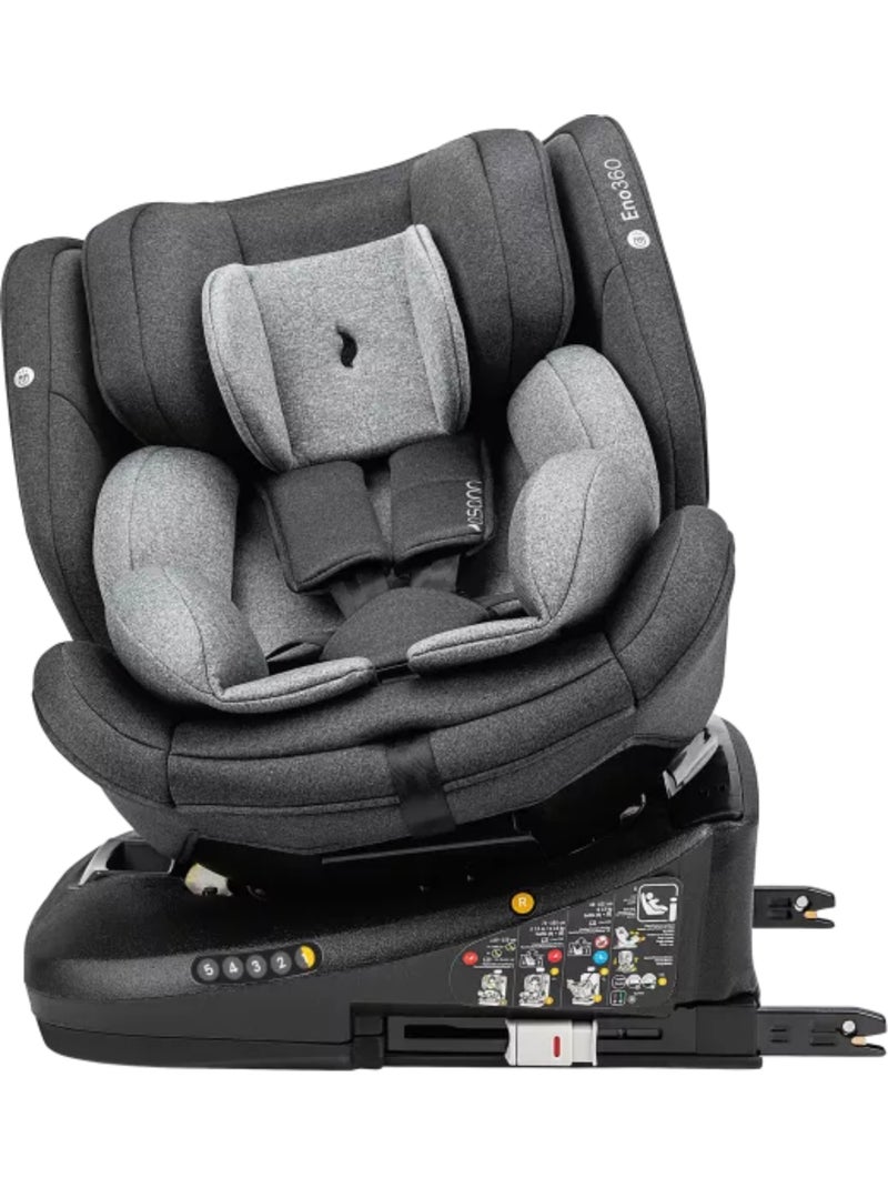 Siège auto bébé ENO360 i-Size 40-150 cm Gris - Kiabi