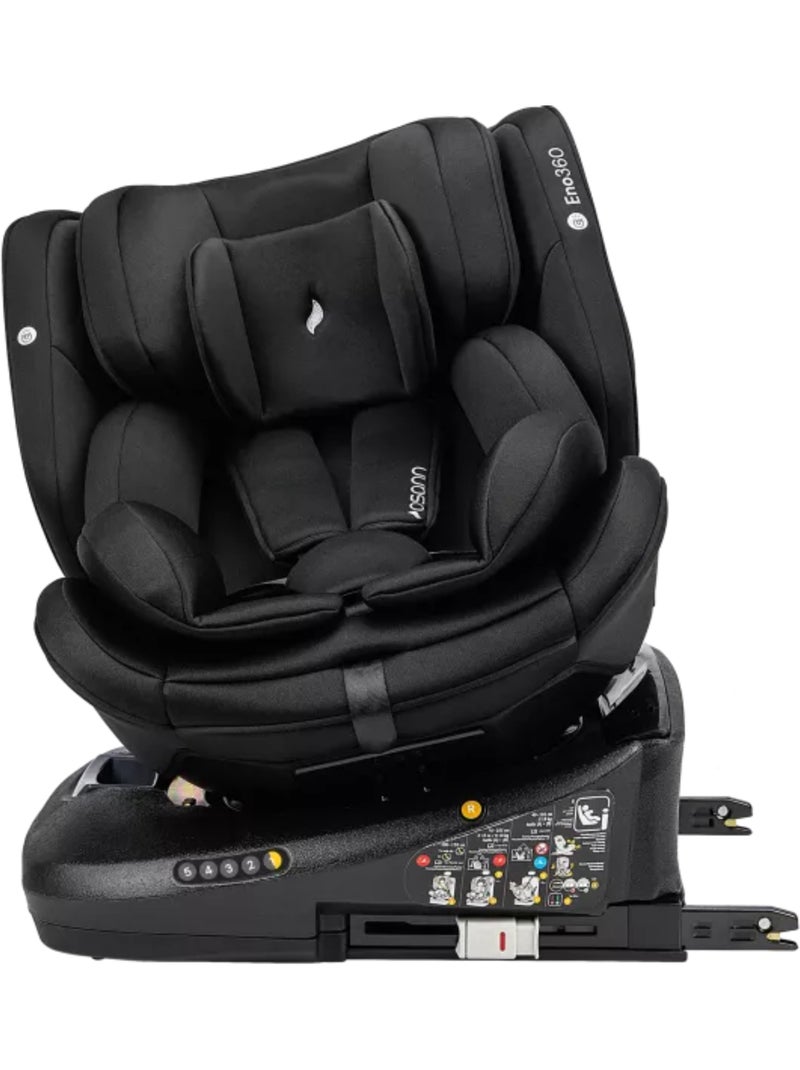 Siège auto bébé ENO360 i-Size 40-150 cm Noir Noir - Kiabi