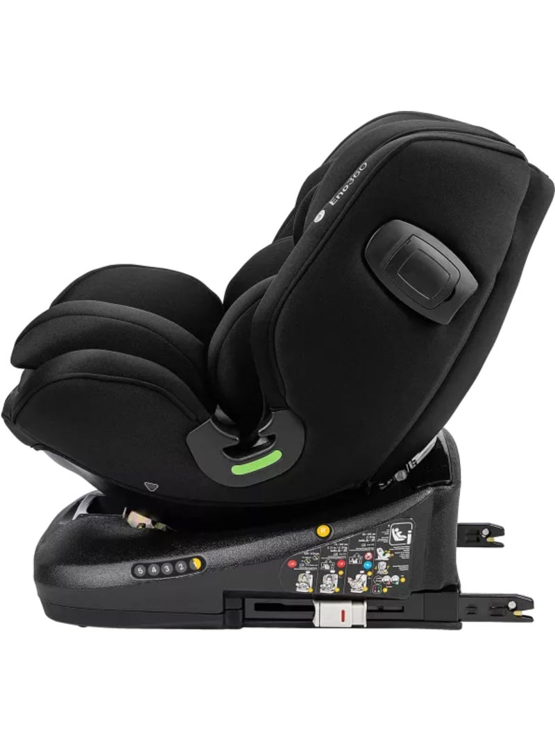 Siège auto bébé ENO360 i-Size 40-150 cm Noir Noir - Kiabi