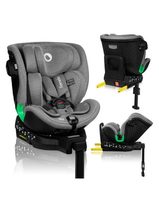 Siège-auto bébé évolutif LIONELO Harmony iSize - 40-150cm - Groupe 0+/1/2/3 - Pivotant 360° - ISOFIX