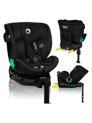 Siège-auto bébé évolutif LIONELO Harmony iSize - 40-150cm - Groupe 0+/1/2/3 - Pivotant 360° - ISOFIX