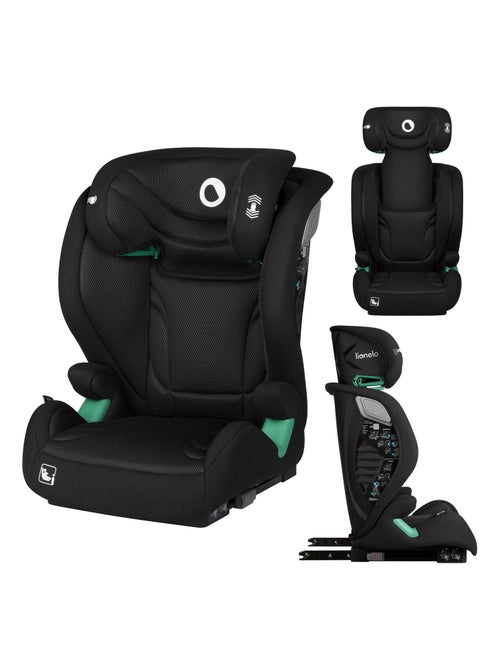 Siège-auto bébé évolutif LIONELO Igo i-Size - ISOFIX - Noir - Kiabi