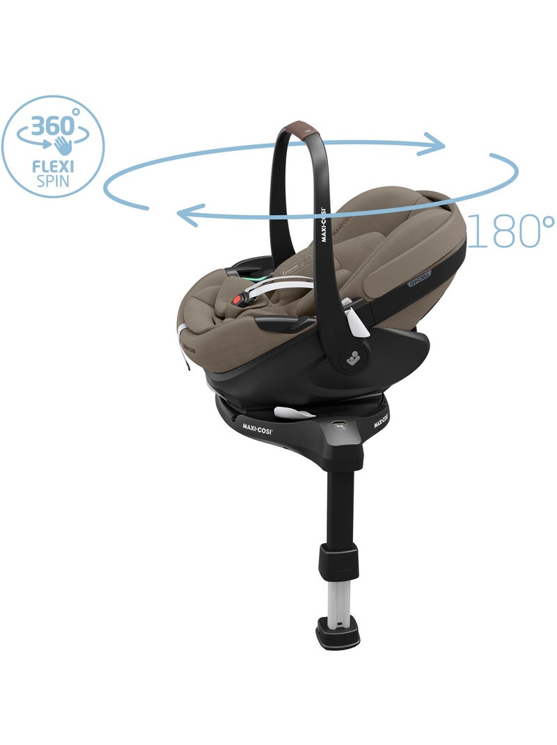 Siège auto bébé i-size pivotant et coulissant pebble 360 pro² Beige - Kiabi