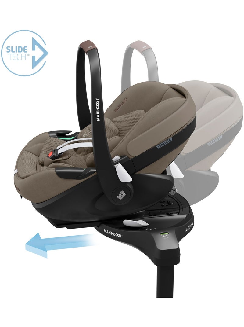 Siège auto bébé i-size pivotant et coulissant pebble 360 pro² Beige - Kiabi