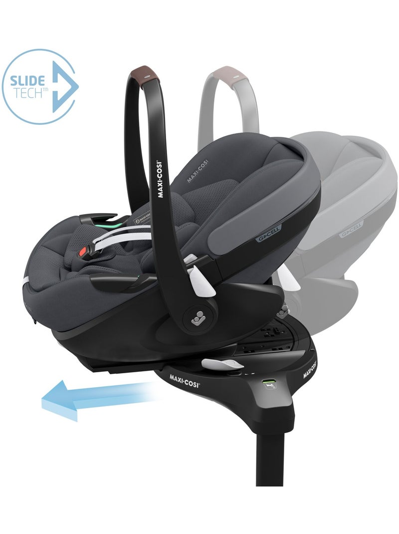 Siège auto bébé i-size pivotant et coulissant pebble 360 pro² Gris foncé - Kiabi