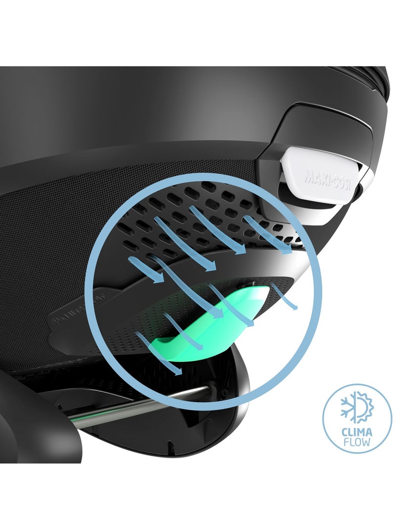 Siège auto bébé i-size pivotant et coulissant pebble 360 pro² Noir Noir - Kiabi