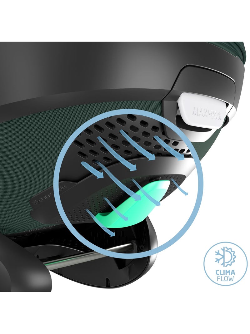 Siège auto bébé i-size pivotant et coulissant pebble 360 pro² Vert - Kiabi
