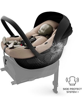 Siège Auto Bébé Kinderkraft I-LITE i-Size R129 40-87 cm Réglage 1 Main Coque Ventilée