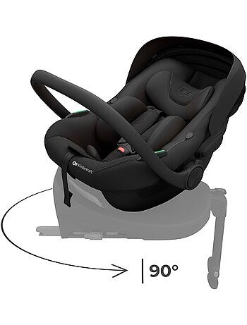 Siège Auto Bébé Kinderkraft I-LITE i-Size R129 40-87 cm Réglage 1 Main Coque Ventilée