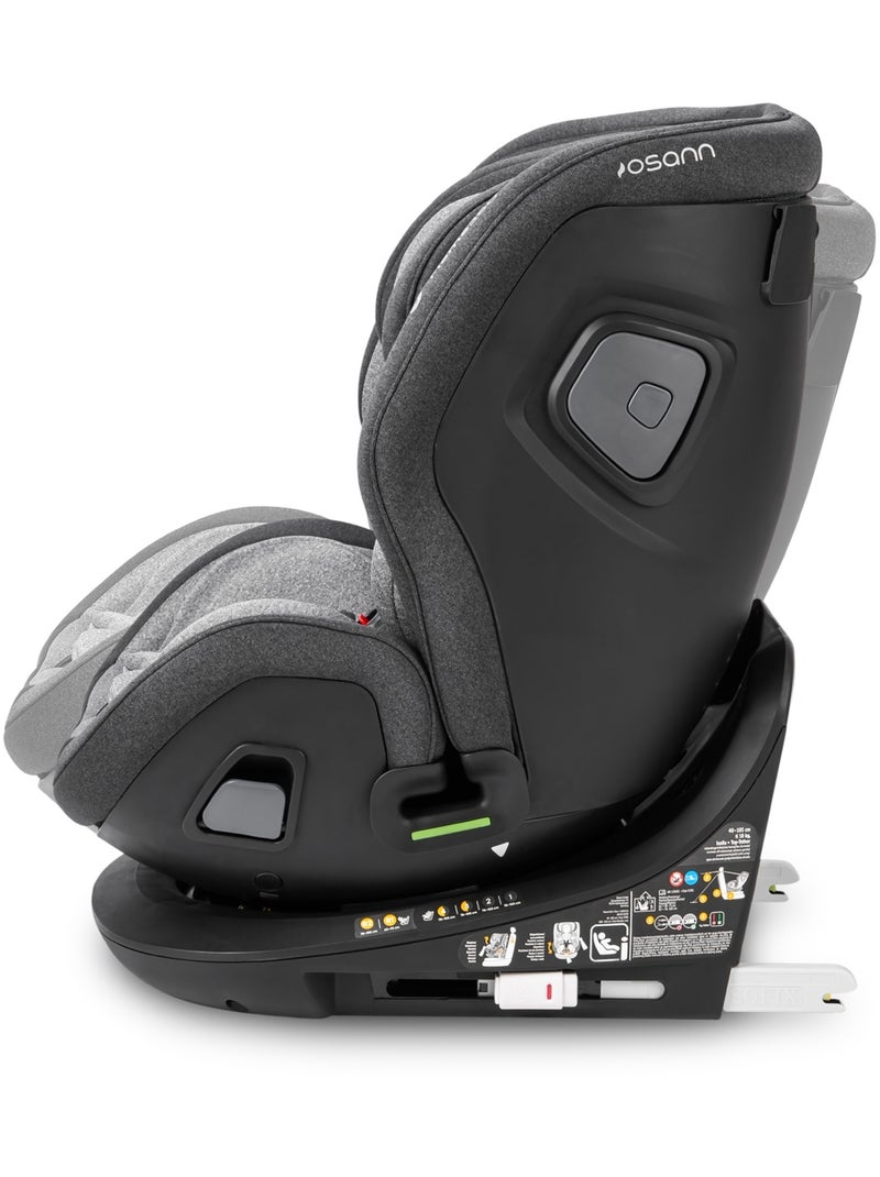 Siège auto bébé/enfant Flame 360 Isofix I-Size - 40-150 cm Gris Gris - Kiabi