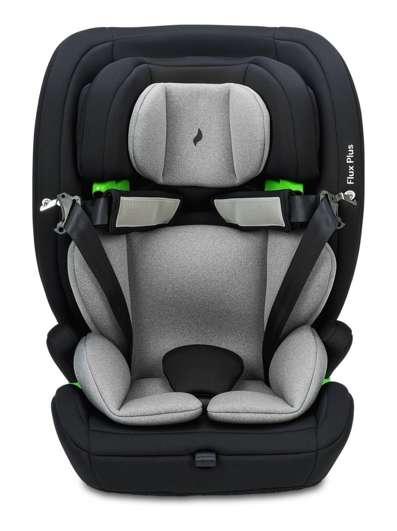 Siège auto bébé/enfant Flux Plus I-Size 76-150 cm Gris Noir - Kiabi