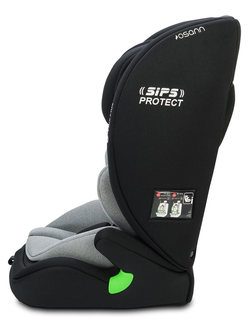 Siège auto bébé/enfant Flux Plus I-Size 76-150 cm Gris Noir - Kiabi