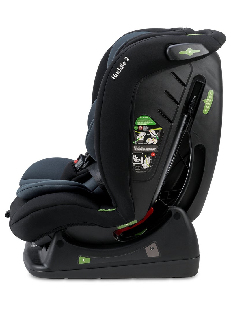 Siège auto bébé/enfant Huddle 2 i-Size 40-150 cm Noir Noir - Kiabi