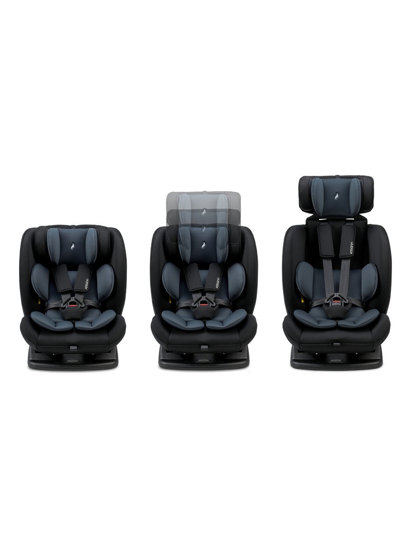 Siège auto bébé/enfant Huddle 2 i-Size 40-150 cm Noir Noir - Kiabi