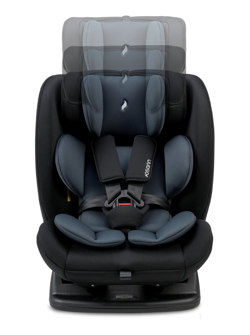 Siège auto bébé/enfant Huddle 2 i-Size 40-150 cm Noir Noir - Kiabi