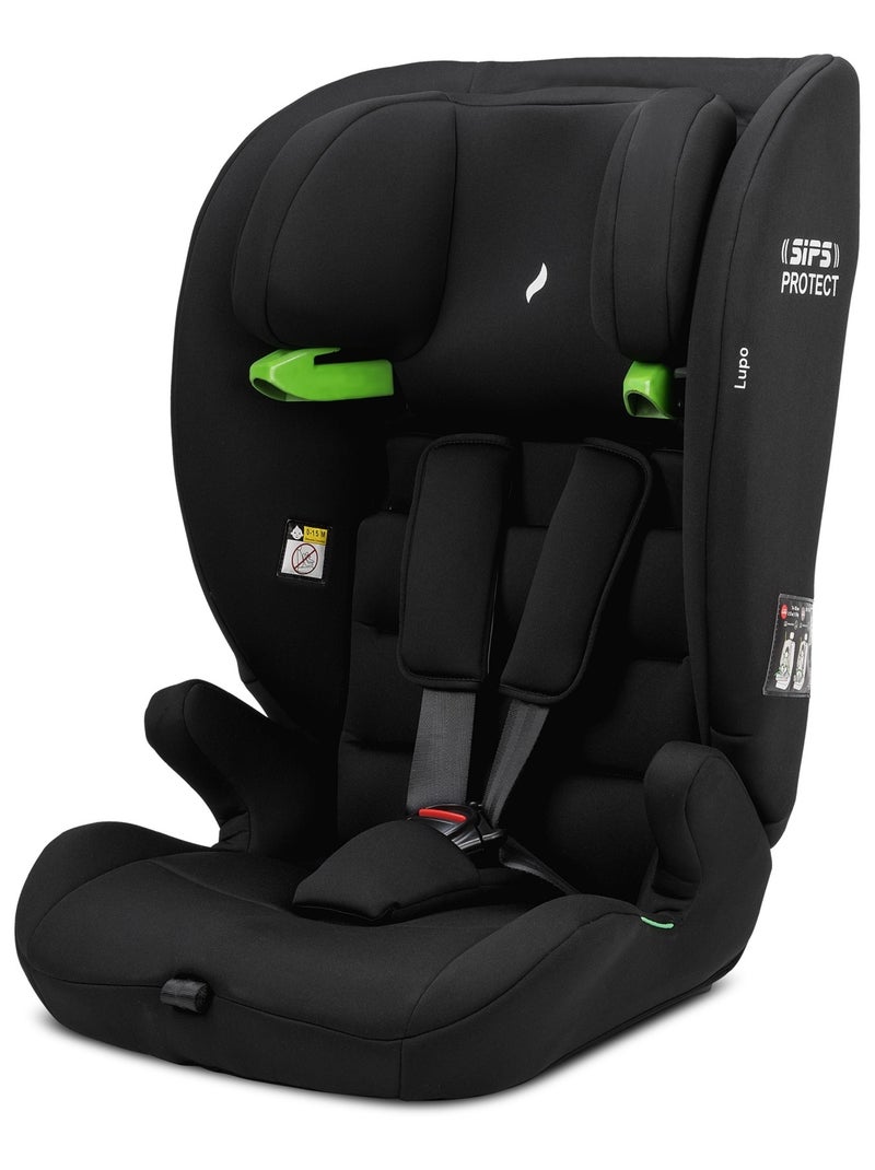 Siège auto bébé/enfant Lupo I-Size 76-150 cm Noir Noir - Kiabi