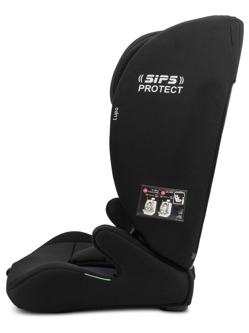 Siège auto bébé/enfant Lupo I-Size 76-150 cm Noir Noir - Kiabi