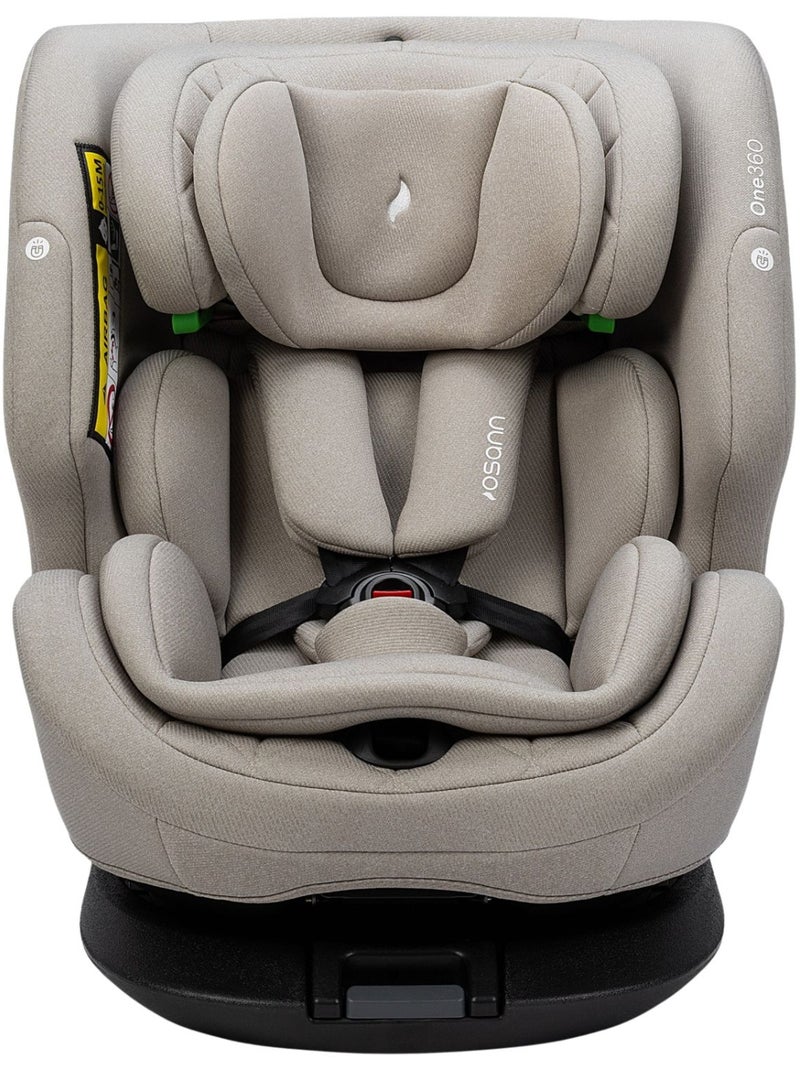 Siège auto bébé/enfant one360 i-size 40-150 cm Beige - Kiabi