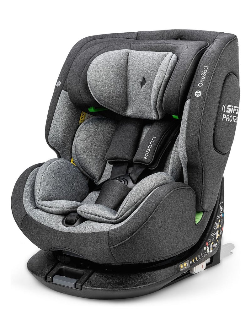 Siège auto bébé/enfant One360 i-Size 40-150 cm Gris - Kiabi
