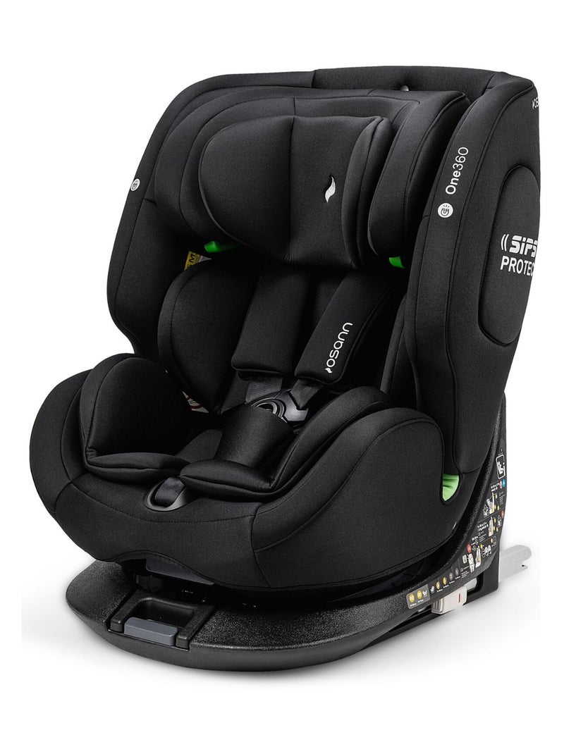 Siège auto bébé/enfant One360 i-Size 40-150 cm Noir Noir - Kiabi