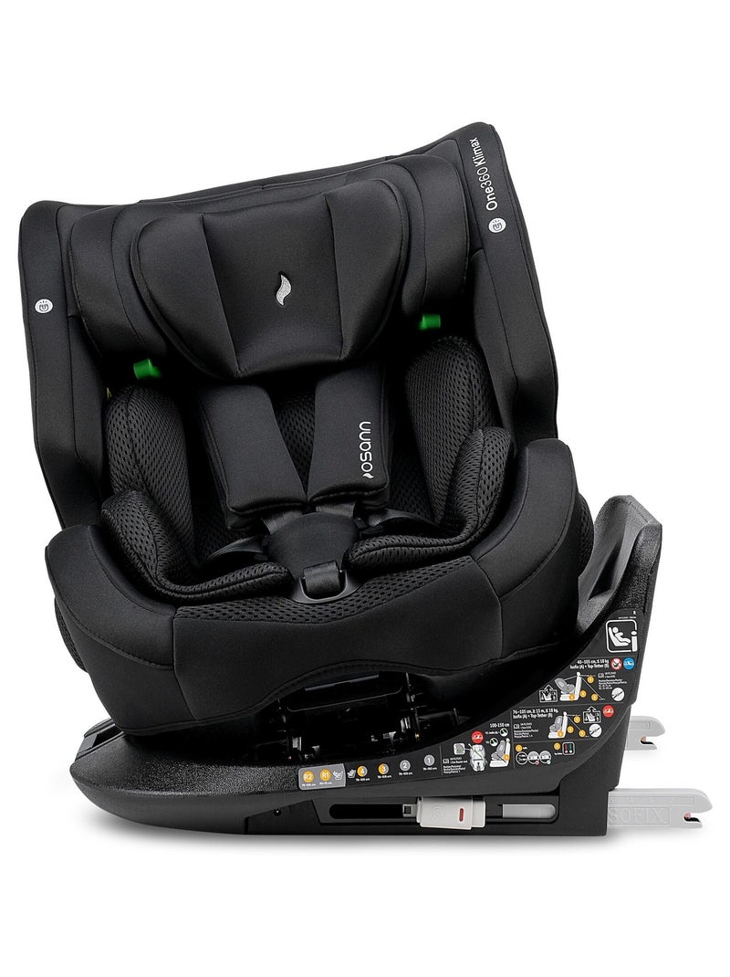 Siège auto bébé/enfant One360 Klimax Isofix I-Size - 40-150 cm Noir Noir - Kiabi
