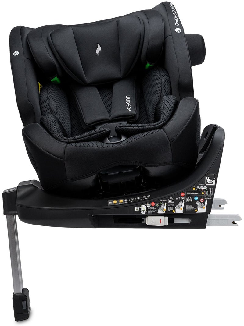 Siège auto bébé/enfant one360 sl klimax isofix i-size - 40-150 cm Noir Noir - Kiabi