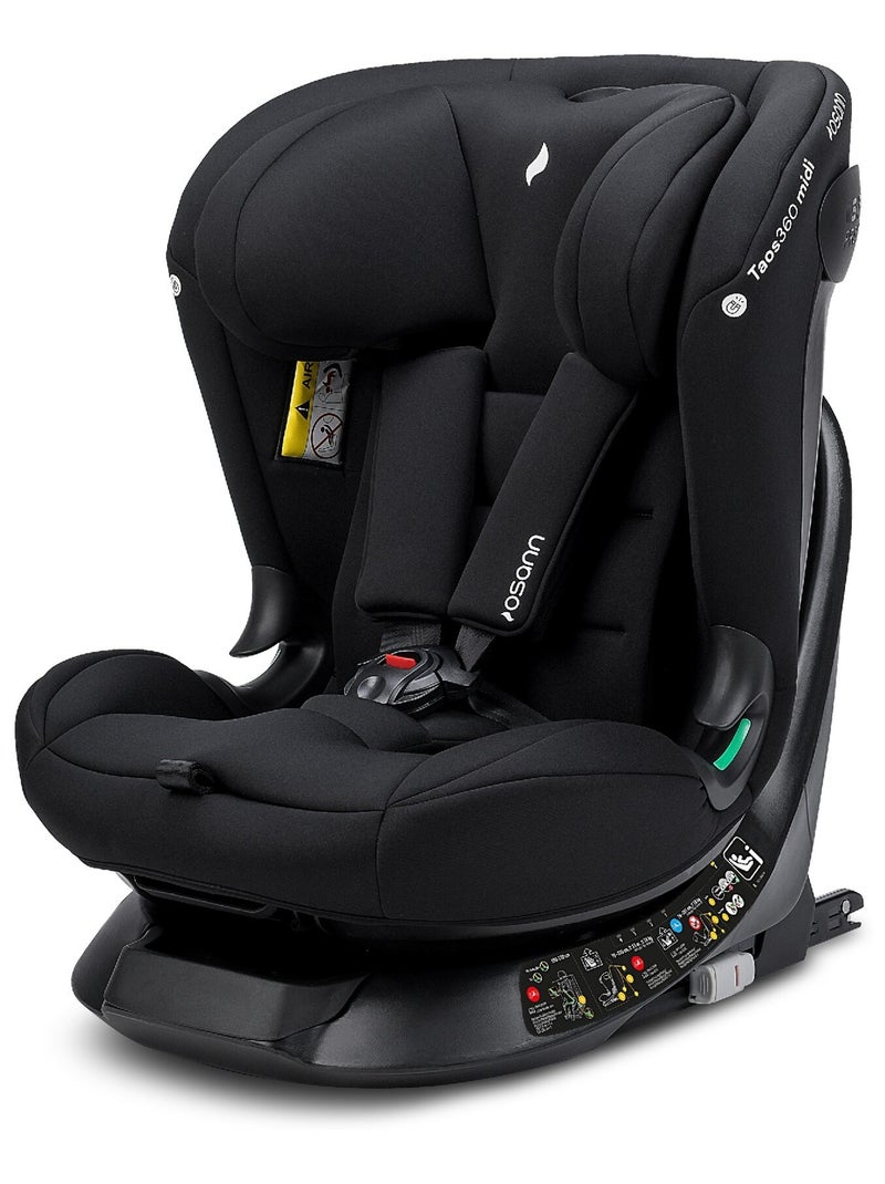 Siège auto bébé/enfant Taos360 midi I-Size - 76-150 cm Noir Noir - Kiabi