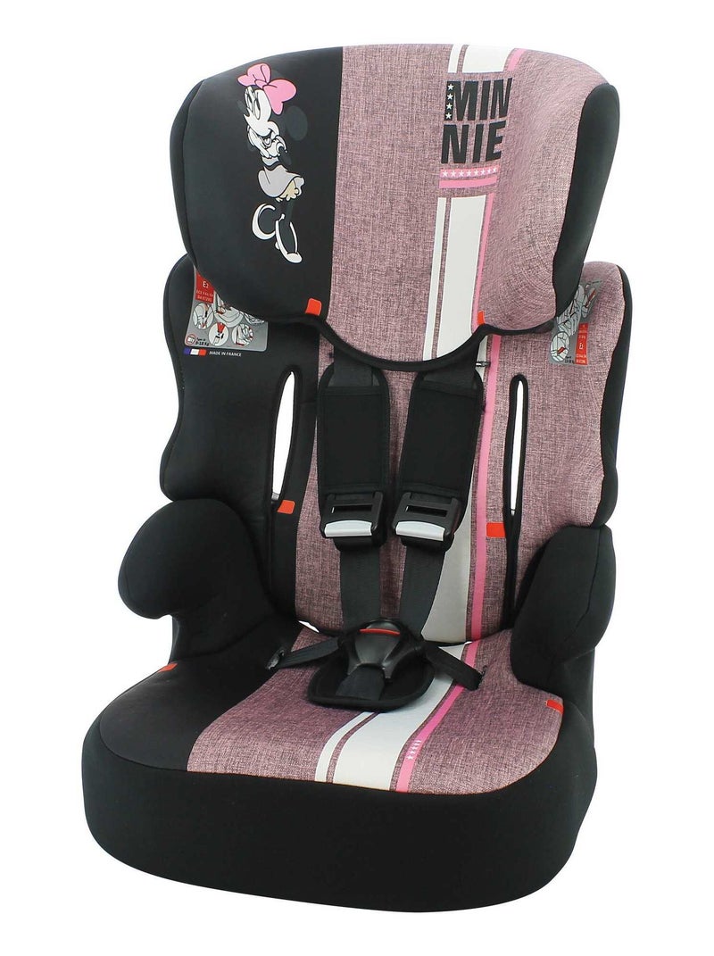 Siège Auto Beline Groupe 1/2/3 (9-36kg) - Minnie Rose - Kiabi