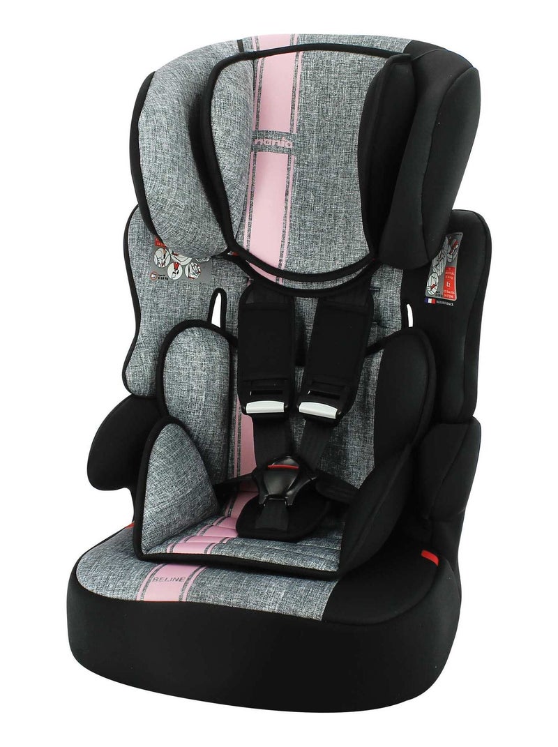 Siège Auto Beline Groupe 1/2/3 (9-36kg) - Nania Linea Rose Rose - Kiabi
