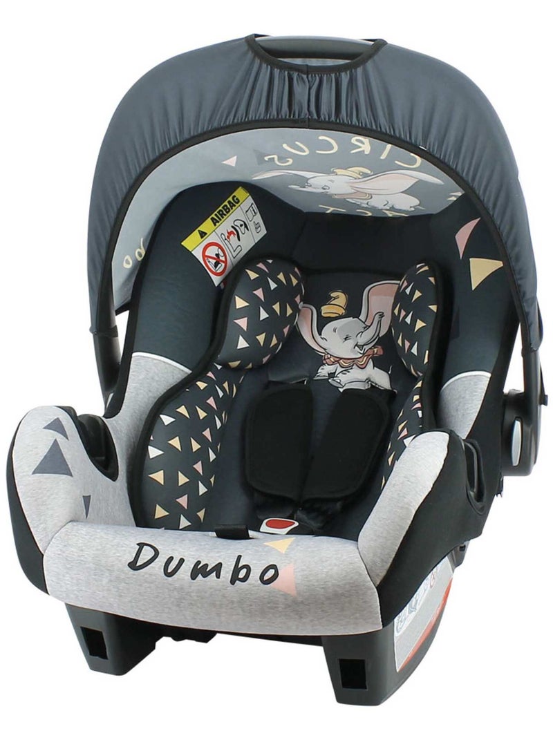 Siège Auto Beone Groupe 0+ (0-13kg) Dos À La Route -  Disney Dumbo Gris Gris - Kiabi