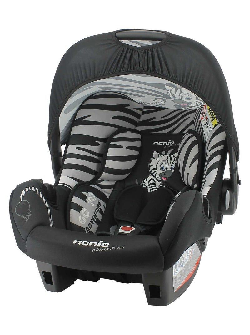Siège Auto Beone Groupe 0+ (0-13kg) Dos À La Route - Zebra Noir Blanc - Kiabi
