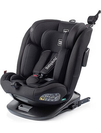 Siège auto Cario Plus Ifix Top Tether 40-150 cm Babyauto BLACK CROSS EMBOSSED
