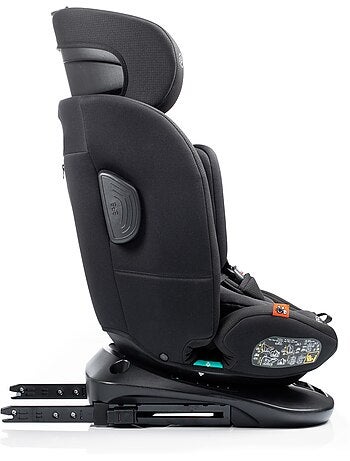 Siège auto Cario Plus Ifix Top Tether 40-150 cm Babyauto BLACK CROSS EMBOSSED