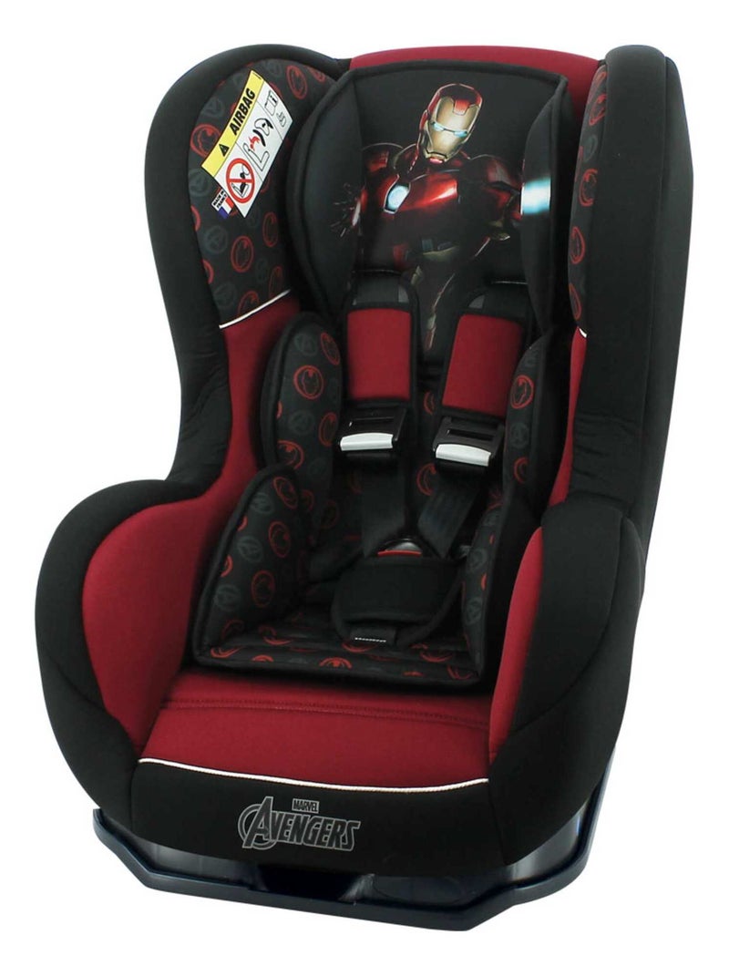 Siège Auto Cosmo Groupe 0/1 (0-18kg)  - Iron Man Noir - Kiabi