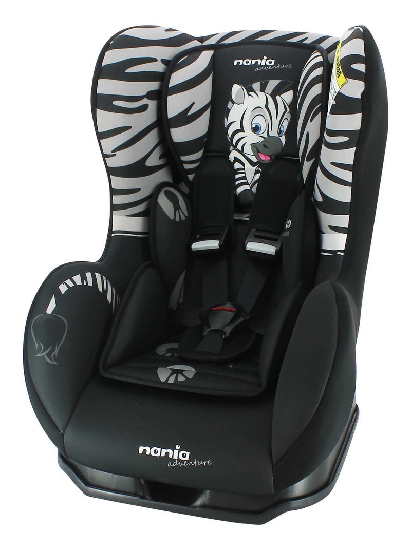Siège Auto Cosmo Groupe 0/1 (0-18kg) - Zebra Noir Blanc - Kiabi
