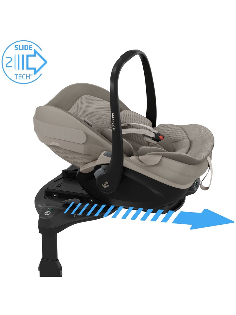 Siège auto coulissant et rotatif Maxi-Cosi Pebble Slide Pro Beige - Kiabi