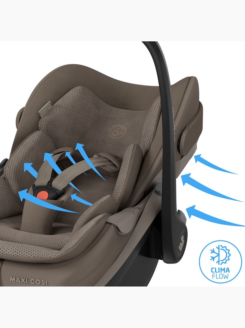Siège auto coulissant et rotatif Maxi-Cosi Pebble Slide Pro Marron clair - Kiabi