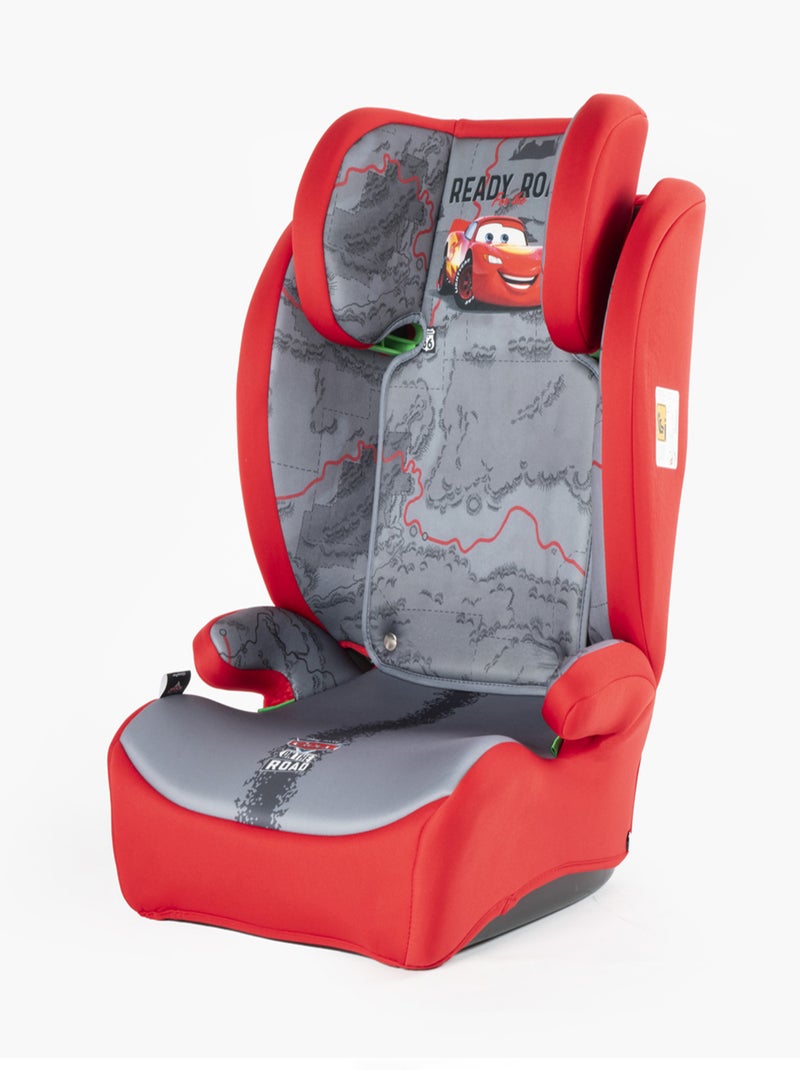 Siège auto Disney Cars, taille de 100 à 150 cm I-SIZE R129 Rouge clair - Kiabi