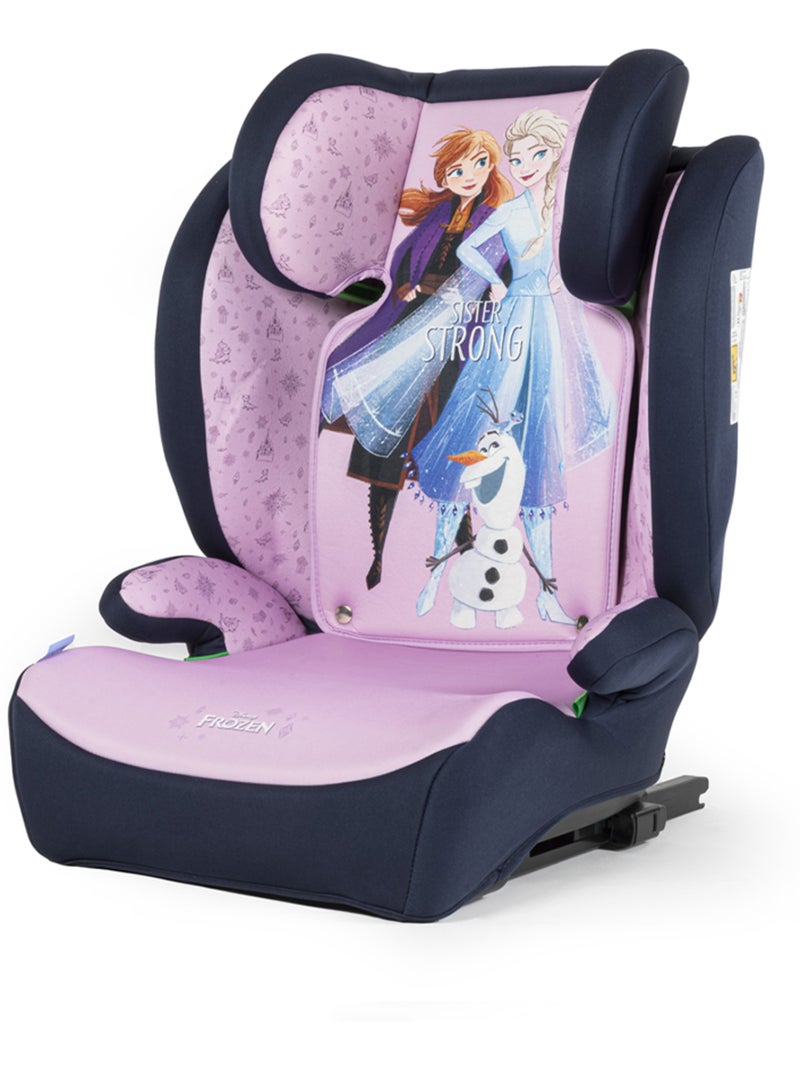 Siège auto Disney Frozen avec fixation ISOFIX, taille de 100 à 150 cm Bleu azur - Kiabi