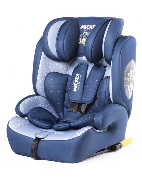 Siège auto Disney Mickey Mouse avec fixation ISOFIX, taille de 76 à 150 cm - Kiabi