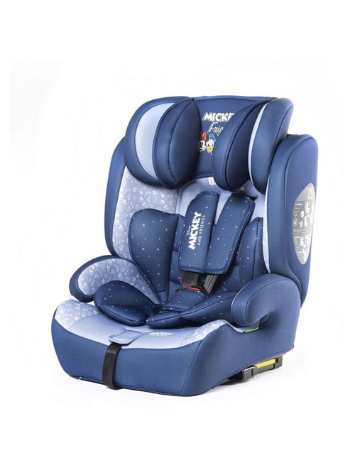 Siège auto Disney Mickey Mouse avec fixation ISOFIX, taille de 76 à 150 cm - Kiabi