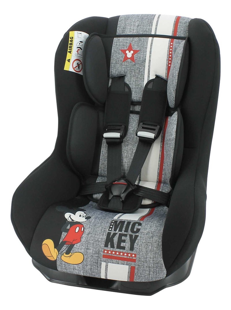 Siège Auto Driver Groupe 0/1 (0-18kg) - Mickey First Noir - Kiabi