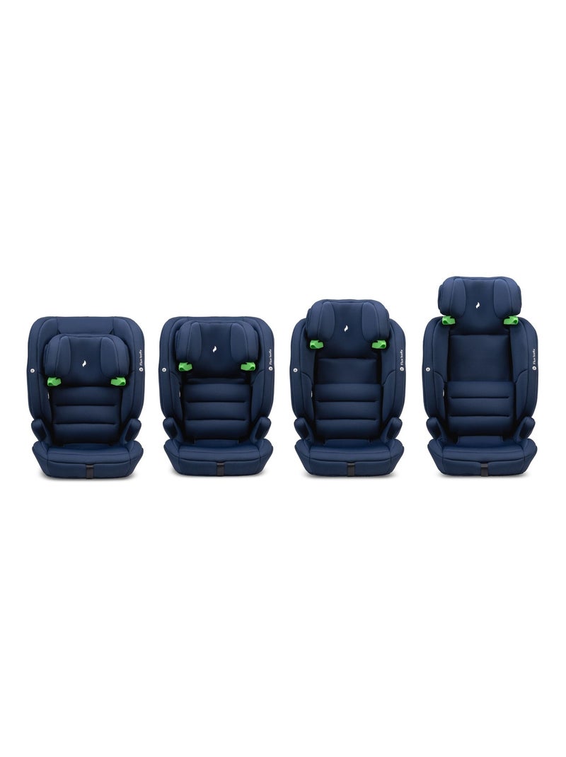 Siège auto enfant Flux Isofix i-Size 76-150 cm Bleu - Kiabi